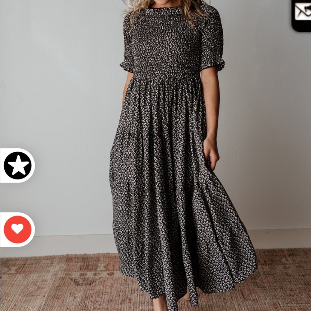 Henly | smocked top maxi dress